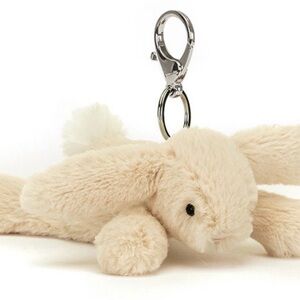 Jellycat Smudge Rabbit Bag Charm- AUTHENTIC